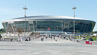 Stadion Donbas Arena W Doniecku